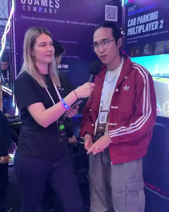 Интервью на стенде OGames.